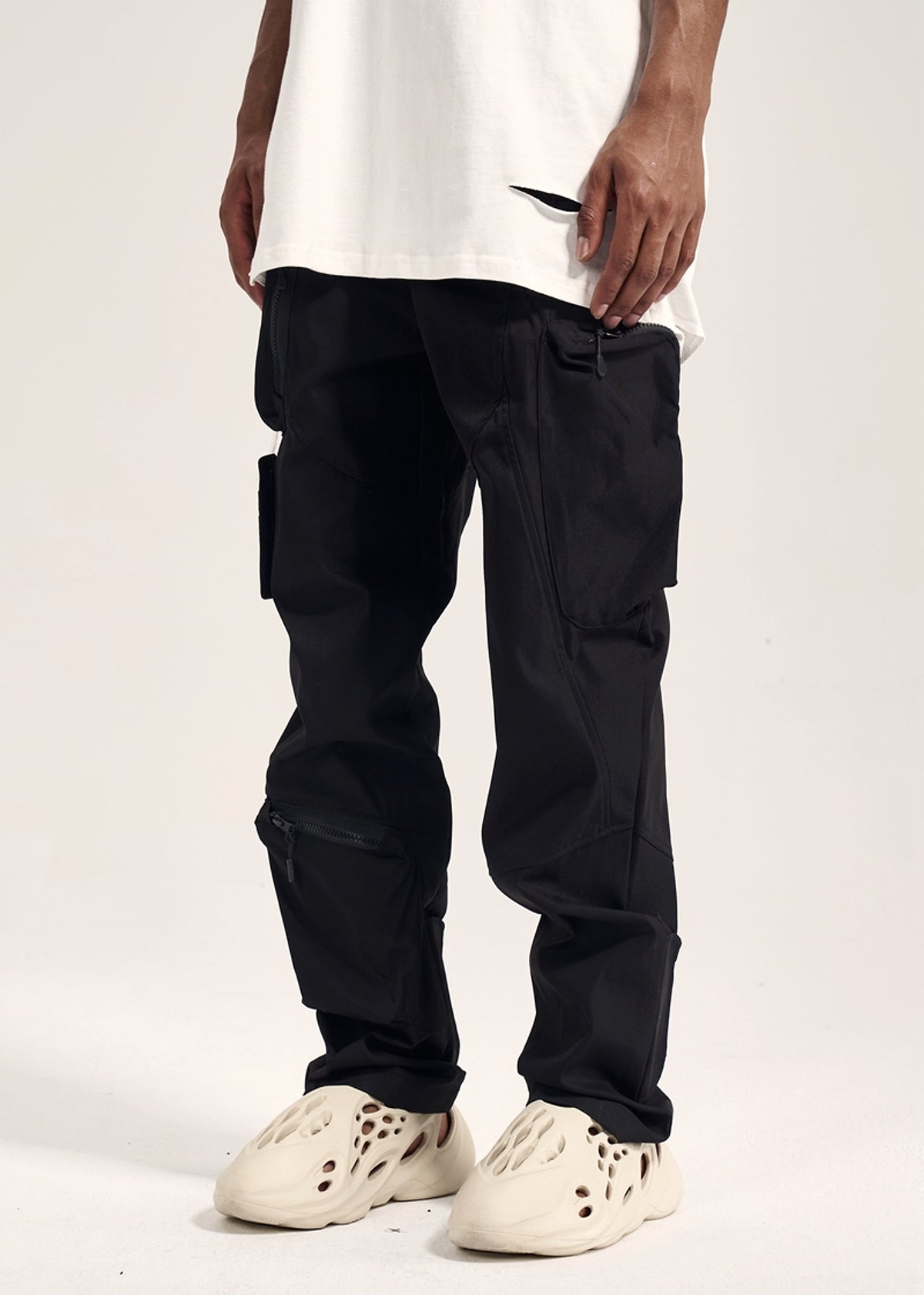 Multi-pocket Hook And Loop Chaopai Sports Casual Pants Men - enhanced image 11