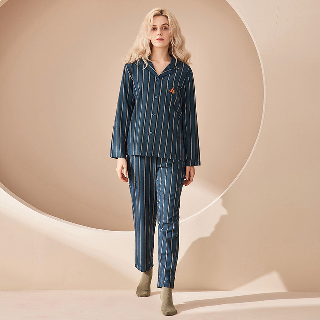 New Home Thickened Cotton Pajamas - enhanced image 11