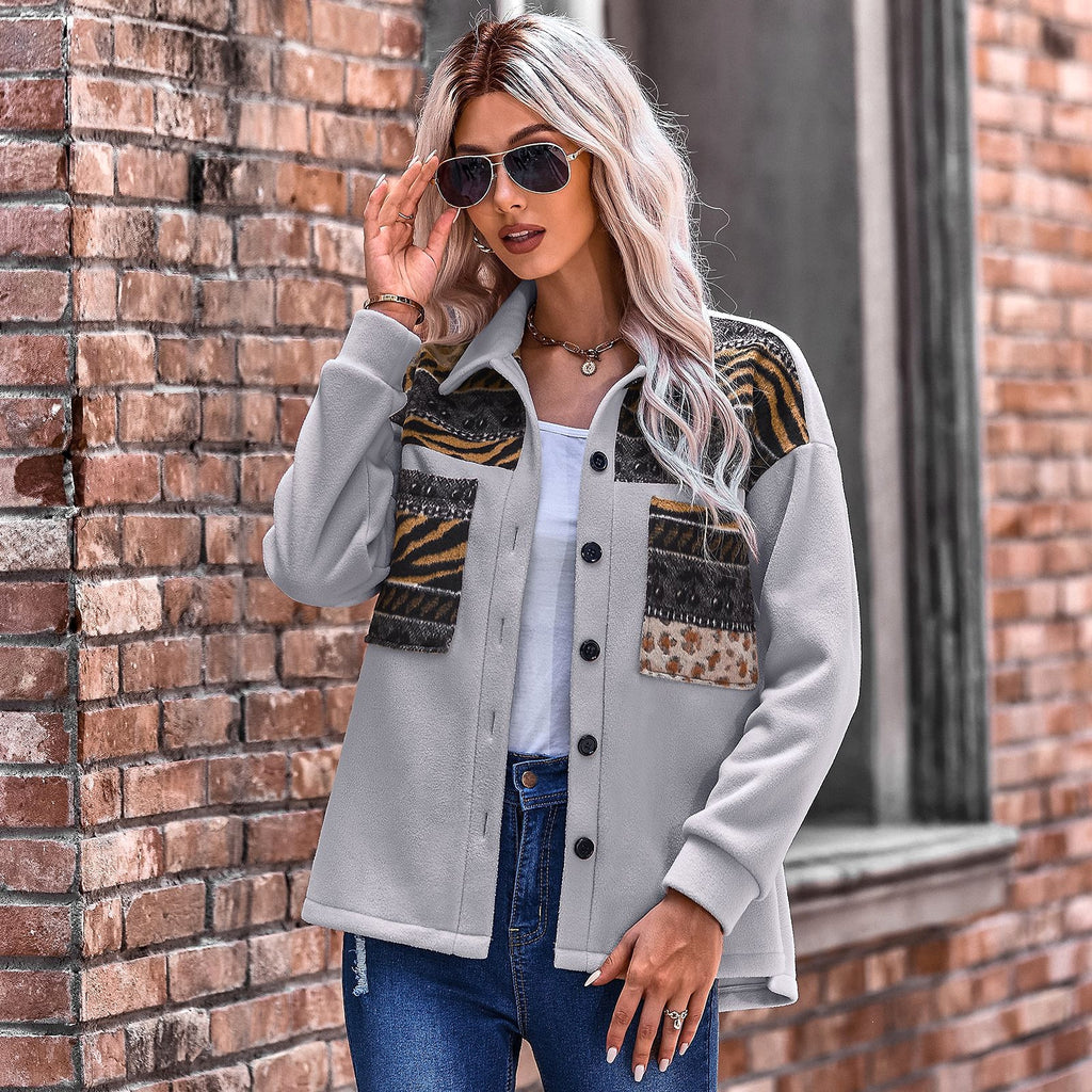 Patch Print Oversize Blazer – Haute Edition 25 - enhanced image 11