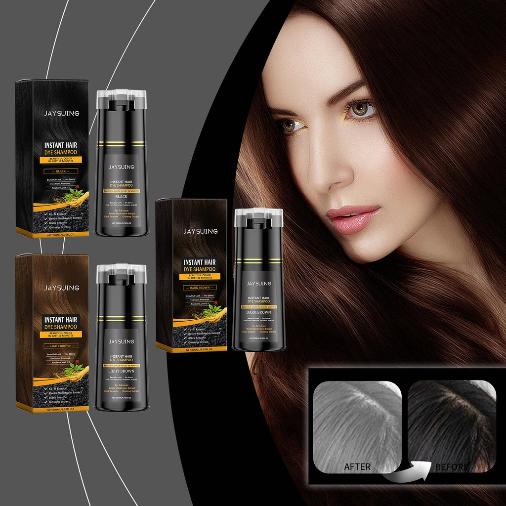 Plant Extract Color Shampoo | Gentle Dyeing with Scalp Care - enhanced image 11