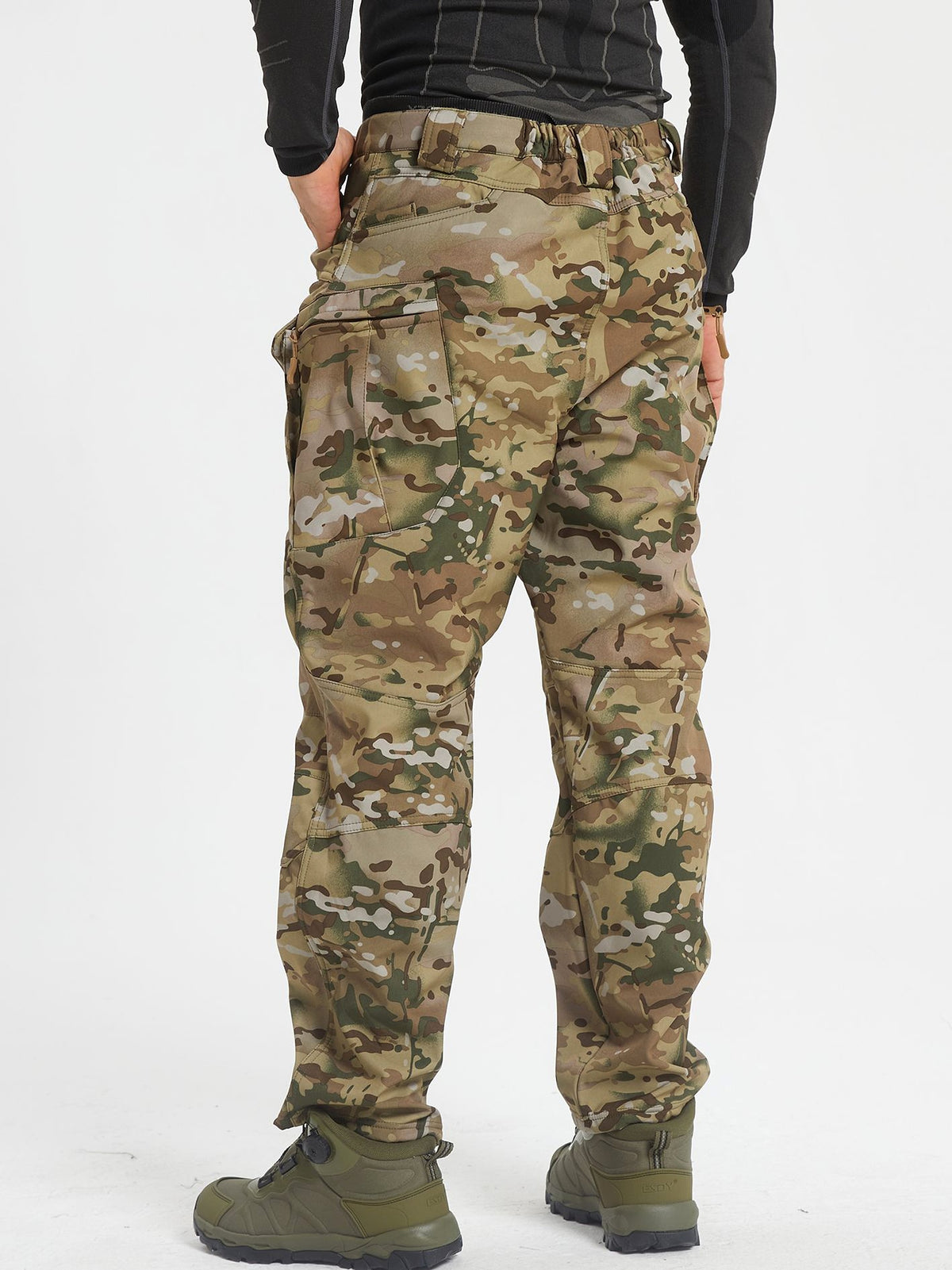 Sports Charging Soft Shell Polar Fleece Battle Climbing Pants - enhanced image 11