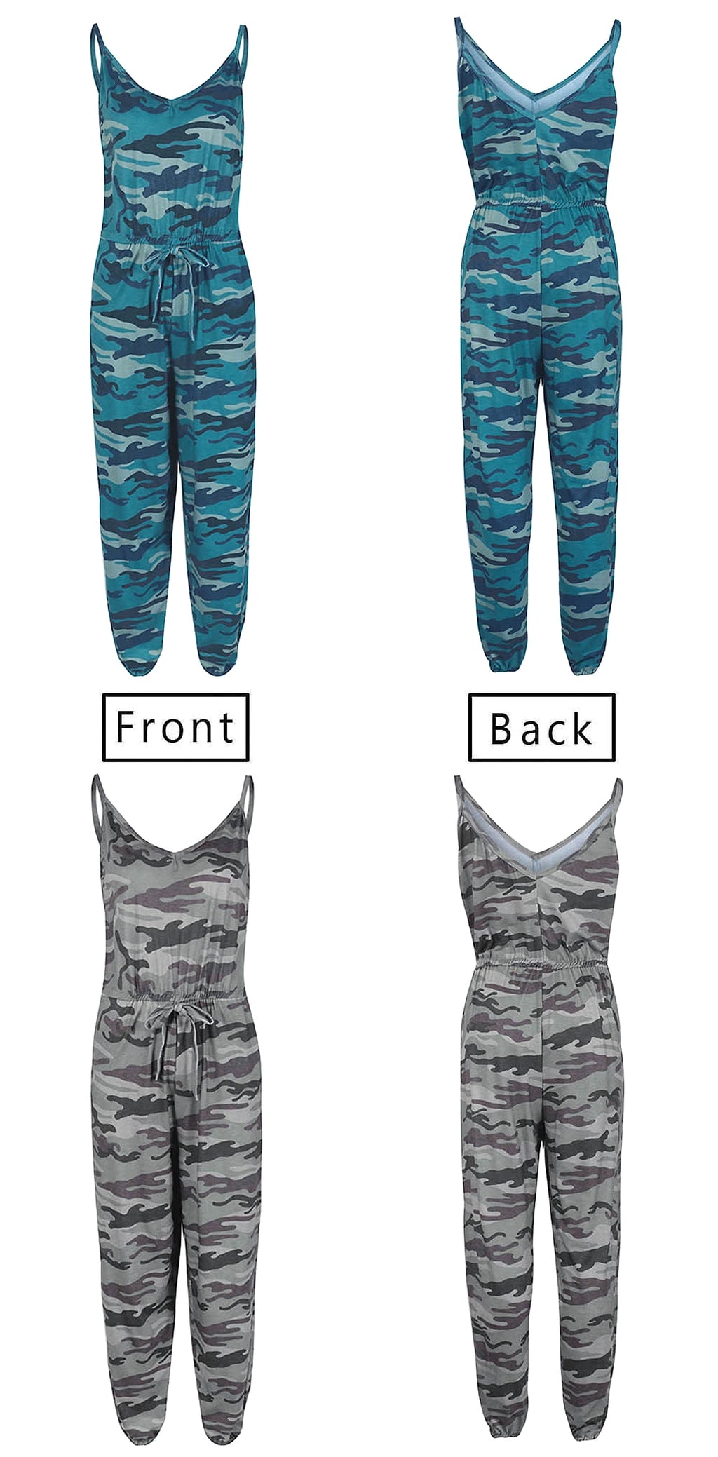 Strappy slim jumpsuit - enhanced image 11