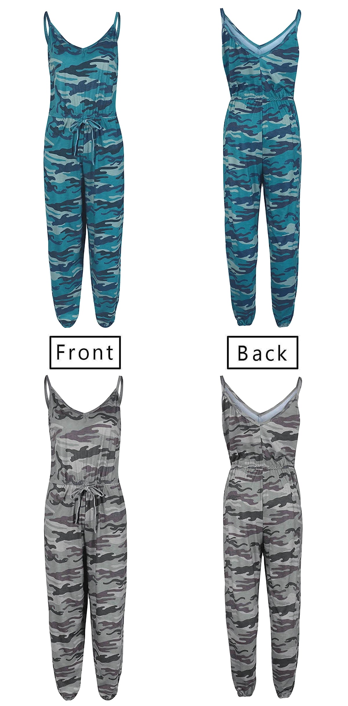 Strappy slim jumpsuit - enhanced image 11
