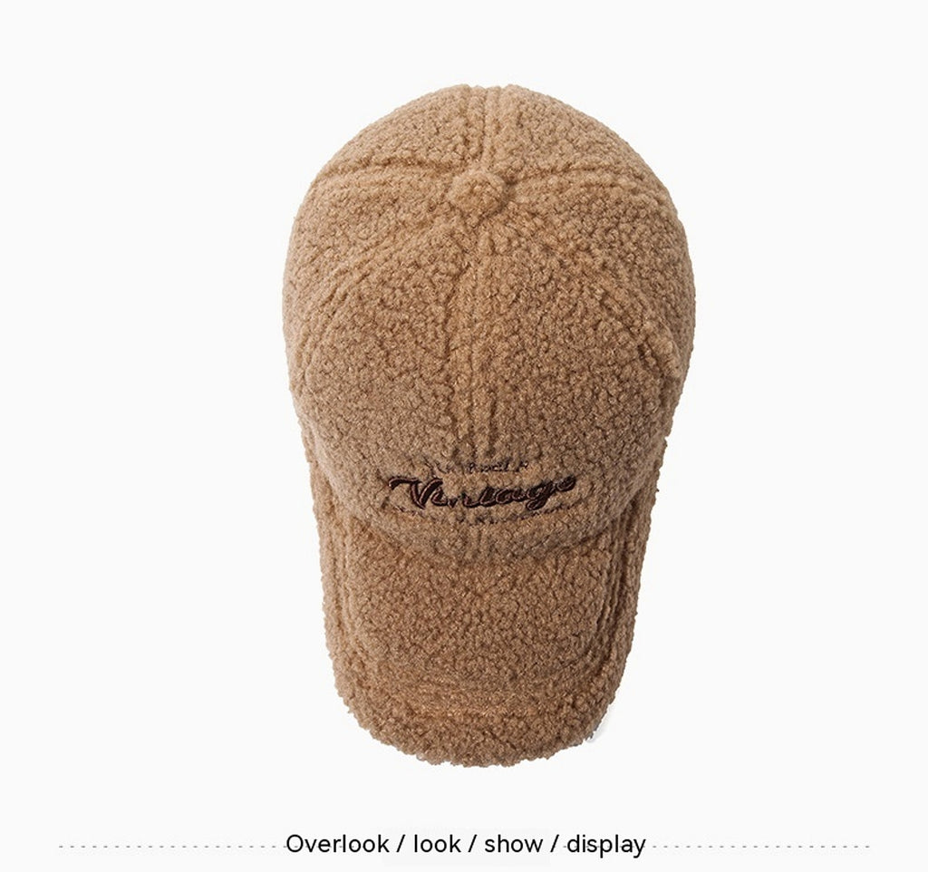 Thickened Warm Peaked Street Versatile Winter Baseball Cap - enhanced image 11