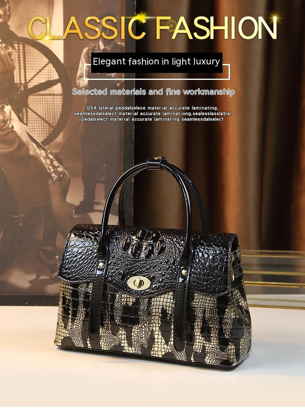ViperMode™ – Snake Print Shoulder Messenger Bag - enhanced image 11