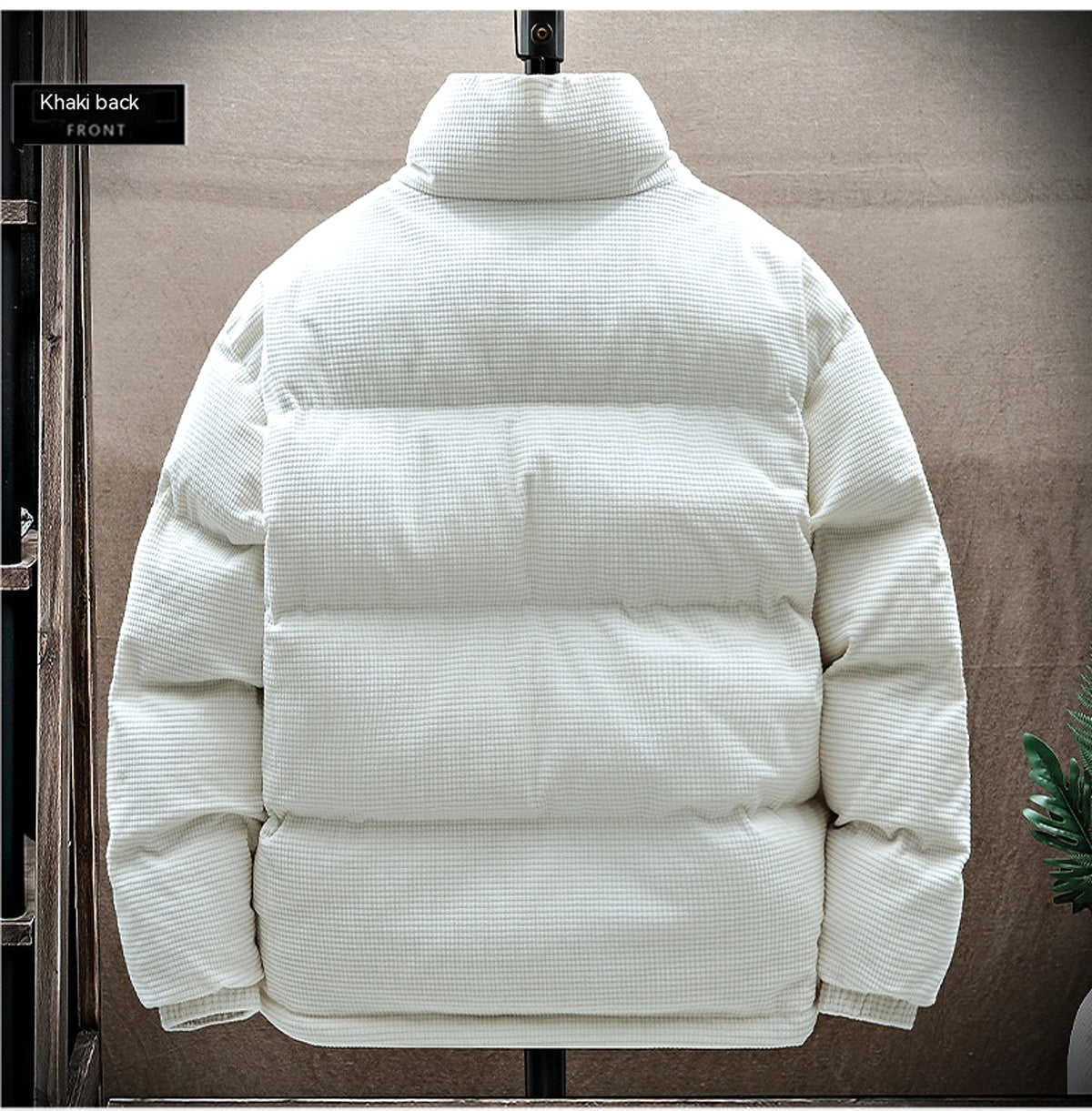 Waffle Coat Winter Warm And Trendy Cotton Coat - enhanced image 11
