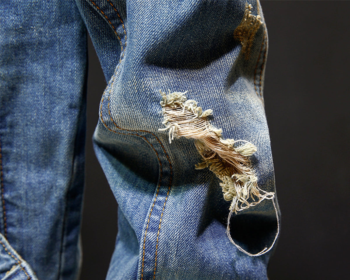 A.1 Washed Denim Jacket Tops Outerwear Men - enhanced image 11