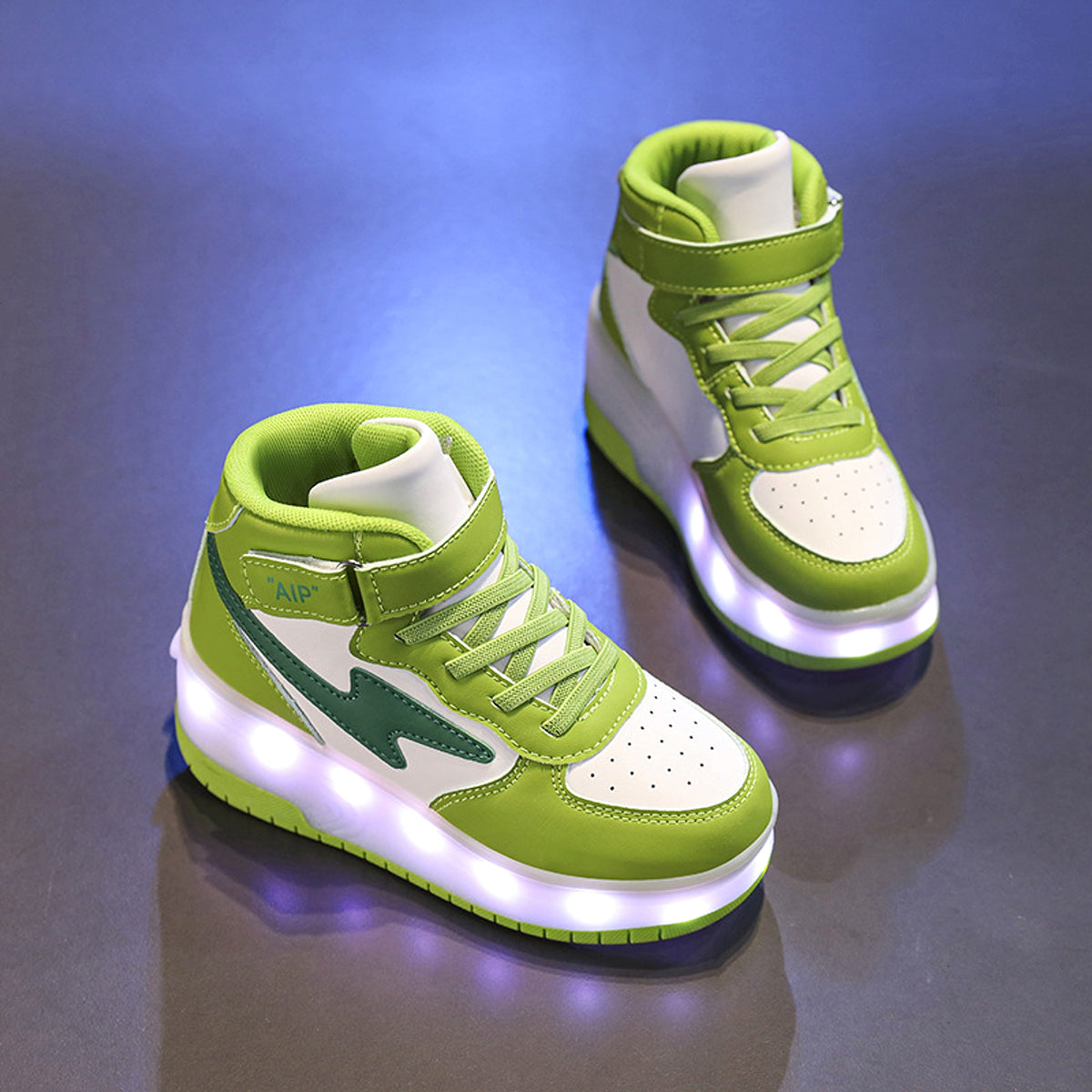 Youth Leather Ice Skates Double Wheeled Walking Shoes - enhanced image 11