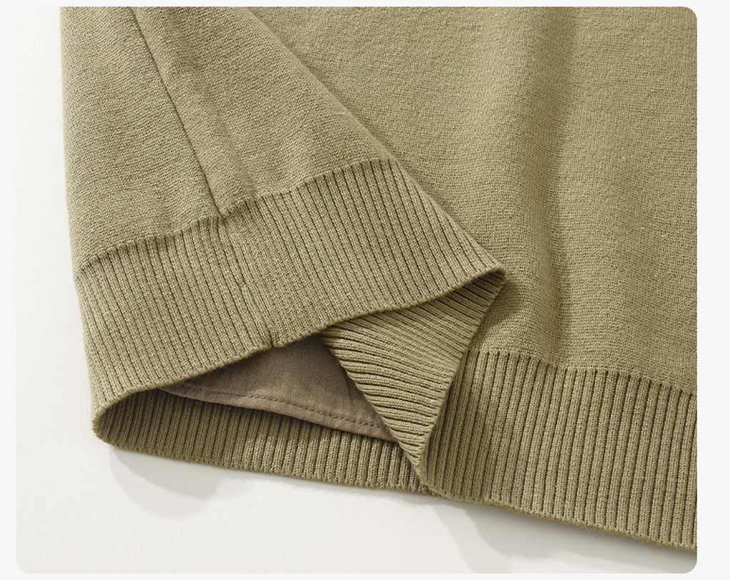 Youth Simple Everyday Fake Pocket Decorated Sweater Men - enhanced image 11