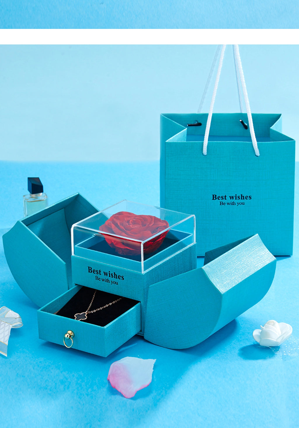 Luxury Rose Jewelry Box – The Perfect Gift Packaging - enhanced image 12