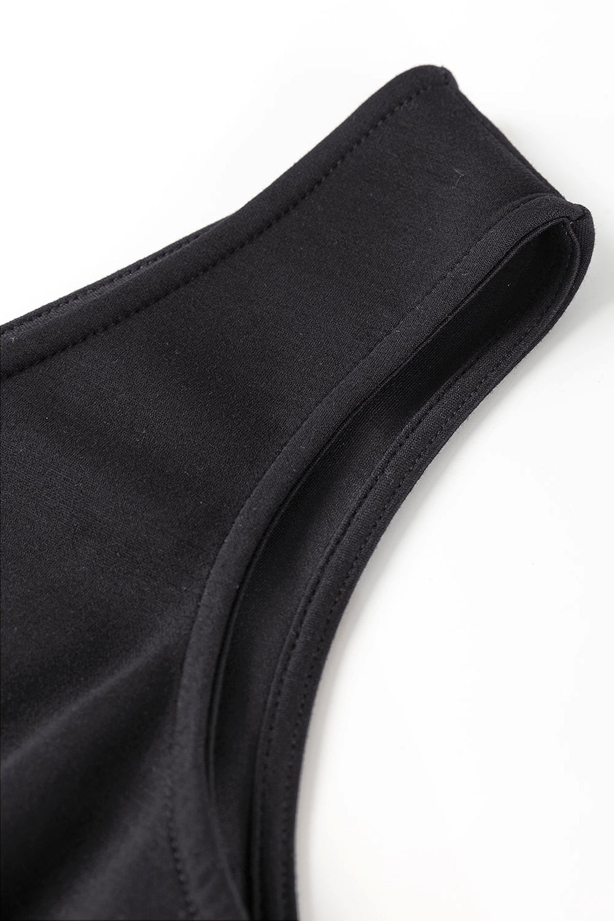 Black Wrap V Neck Sleeveless High Waist Jumpsuit - enhanced image 12