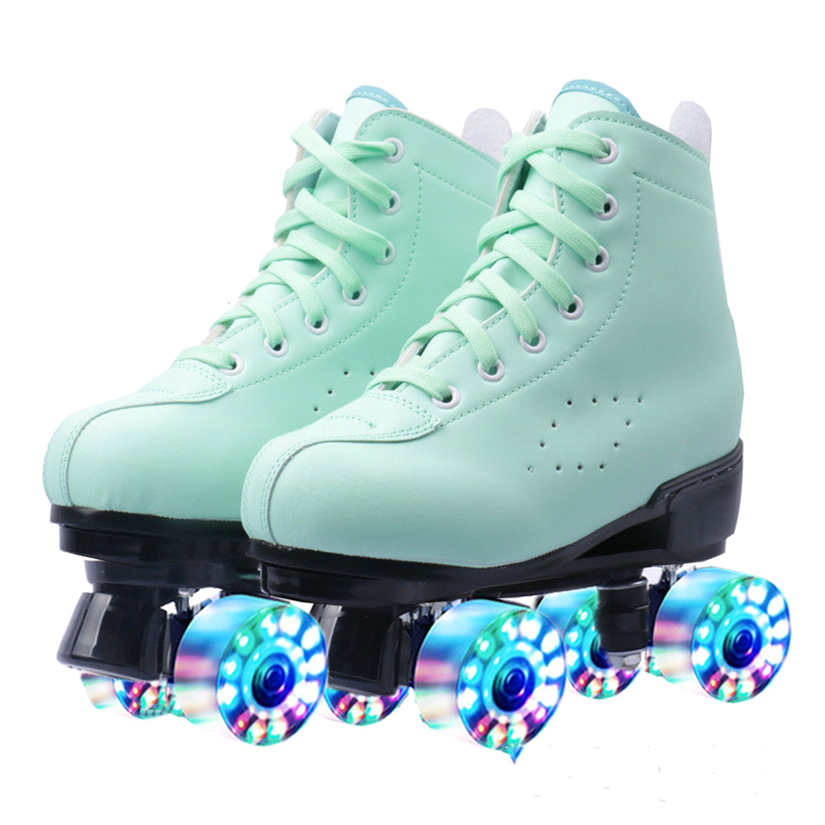 Double Row Skates Four-roller Skates Flashing Heelys - enhanced image 12
