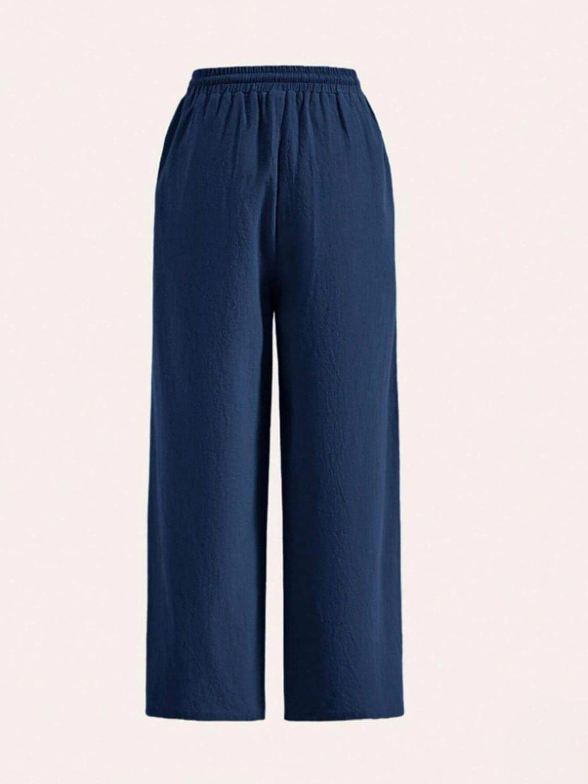 Drawstring Wide Leg Pants - enhanced image 12