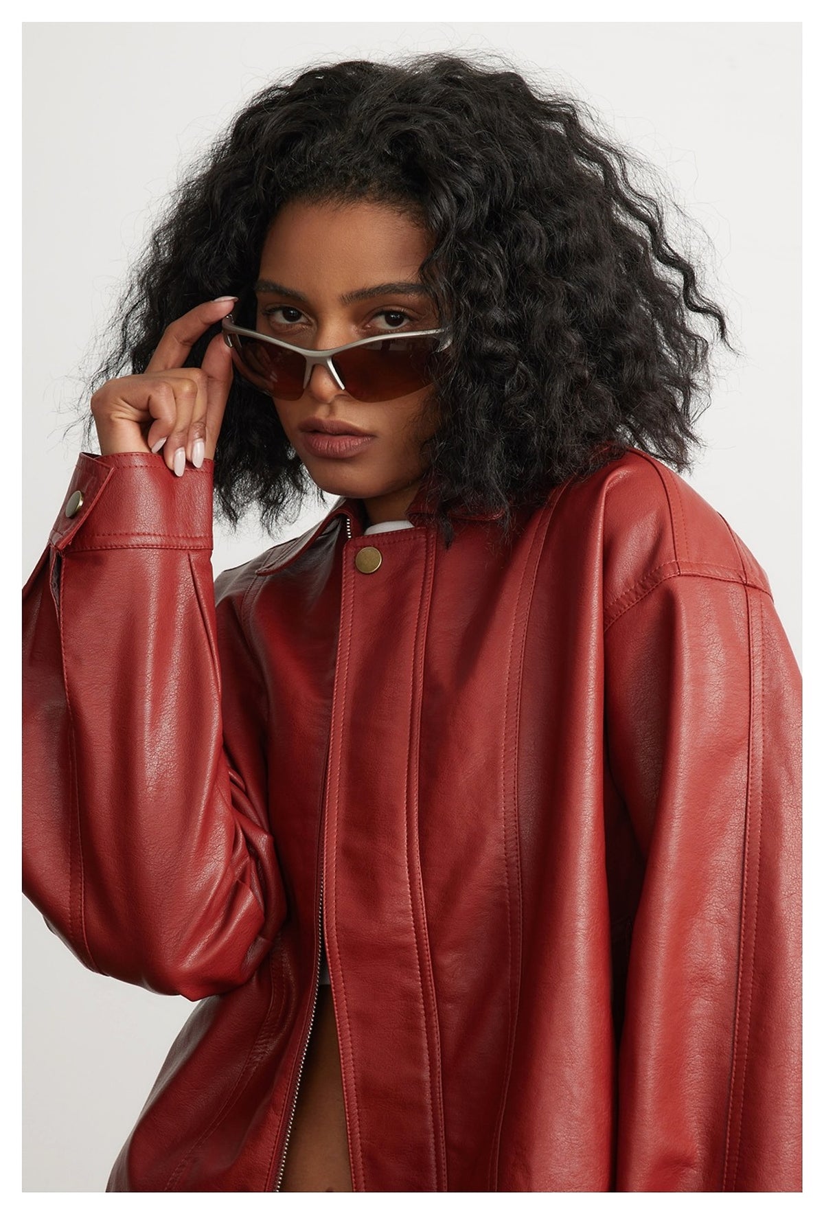 Leather Jacket Men And Women Special - enhanced image 12