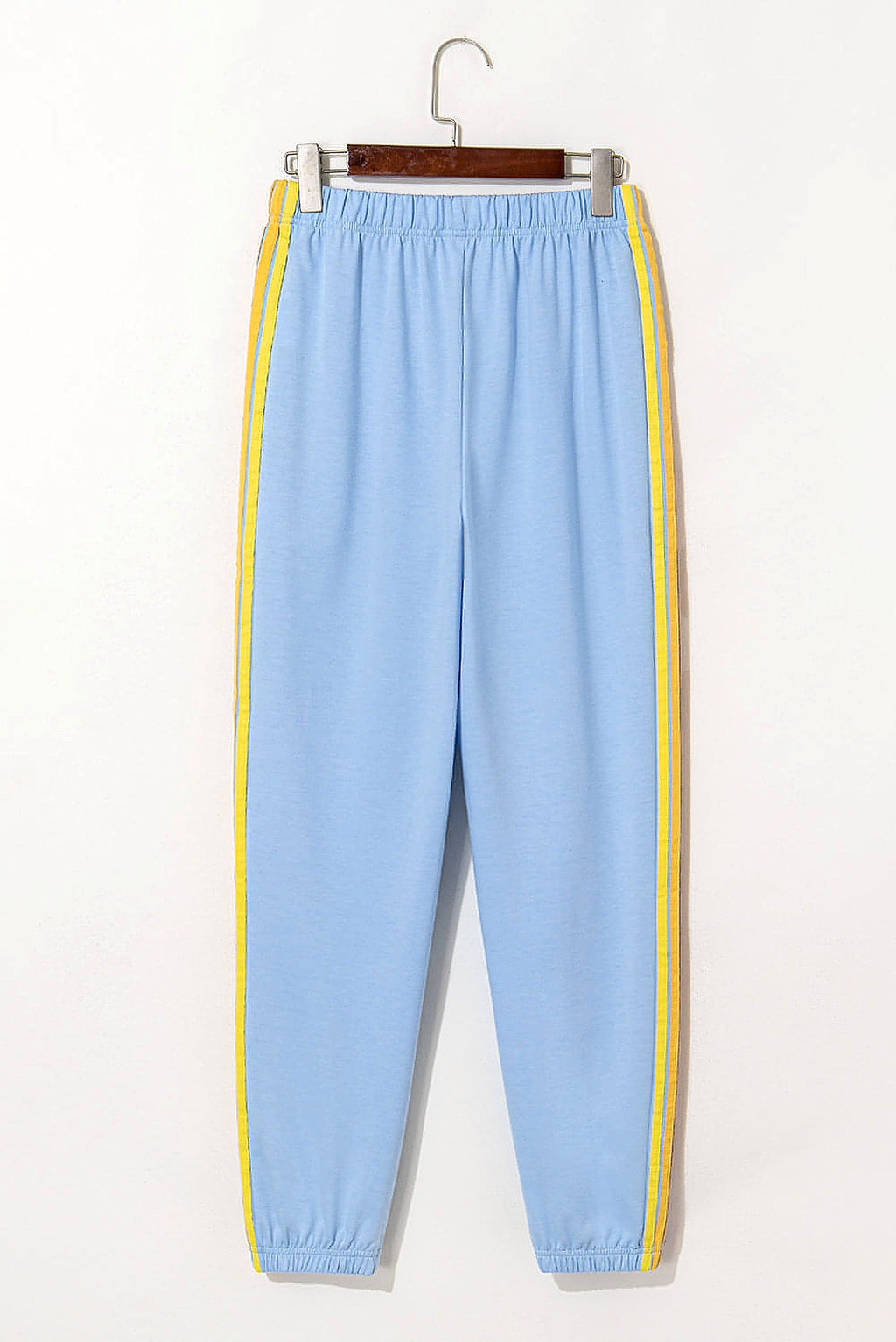 Light Blue Counting Rainbows High Waist Sweatpants - enhanced image 12