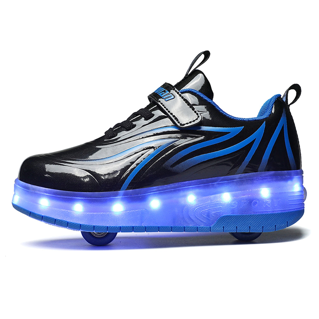 Light Charging Pulley Shoes Single And Double Wheels - enhanced image 12