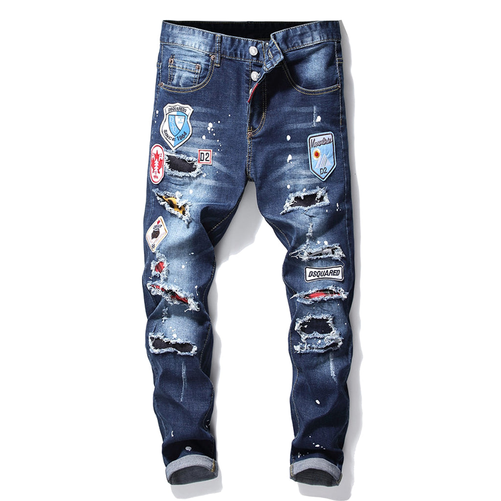 men jeans famous D2 Men slim jeans - enhanced image 12