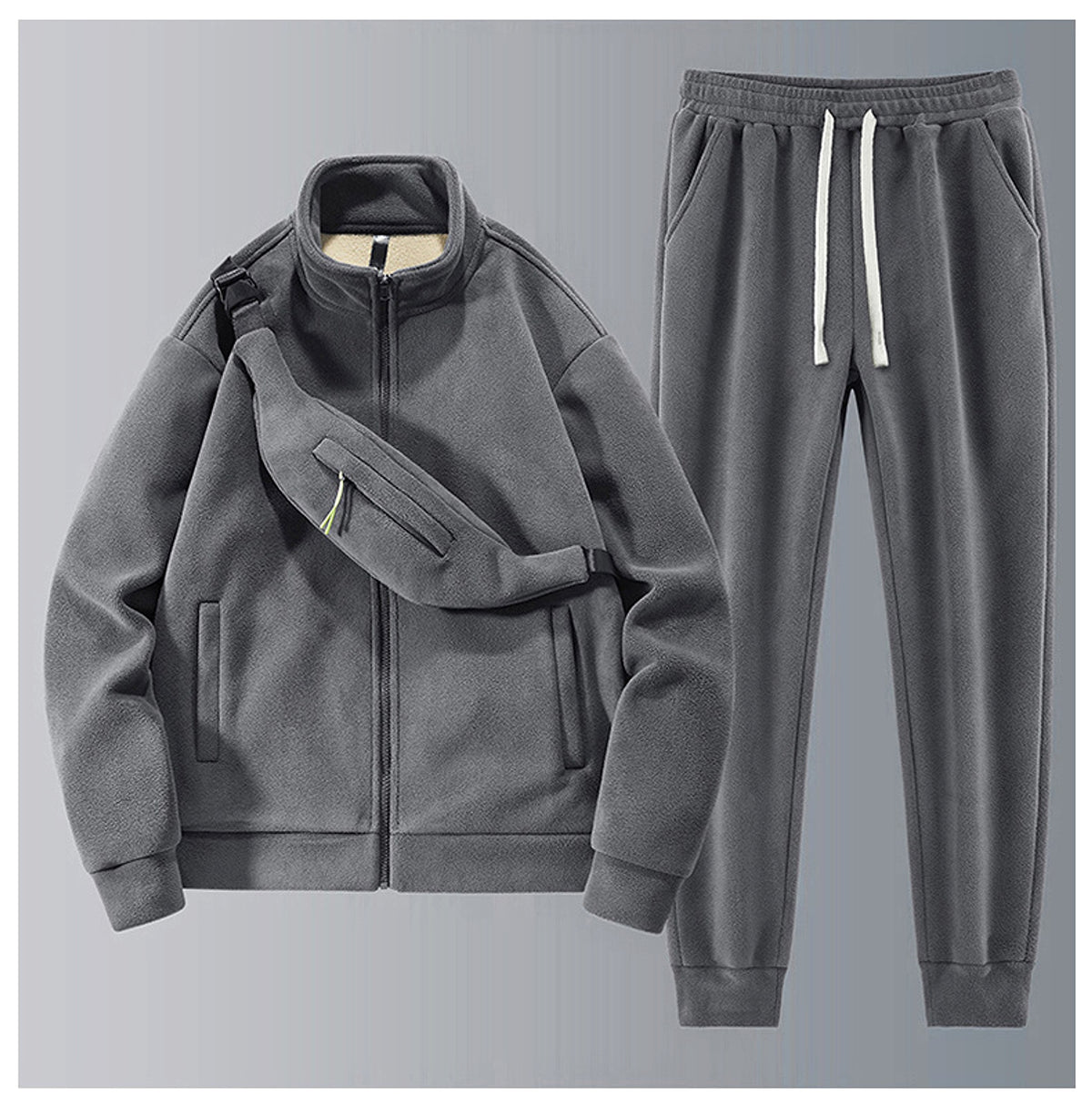 Men 's Fleece Tracksuit - enhanced image 12