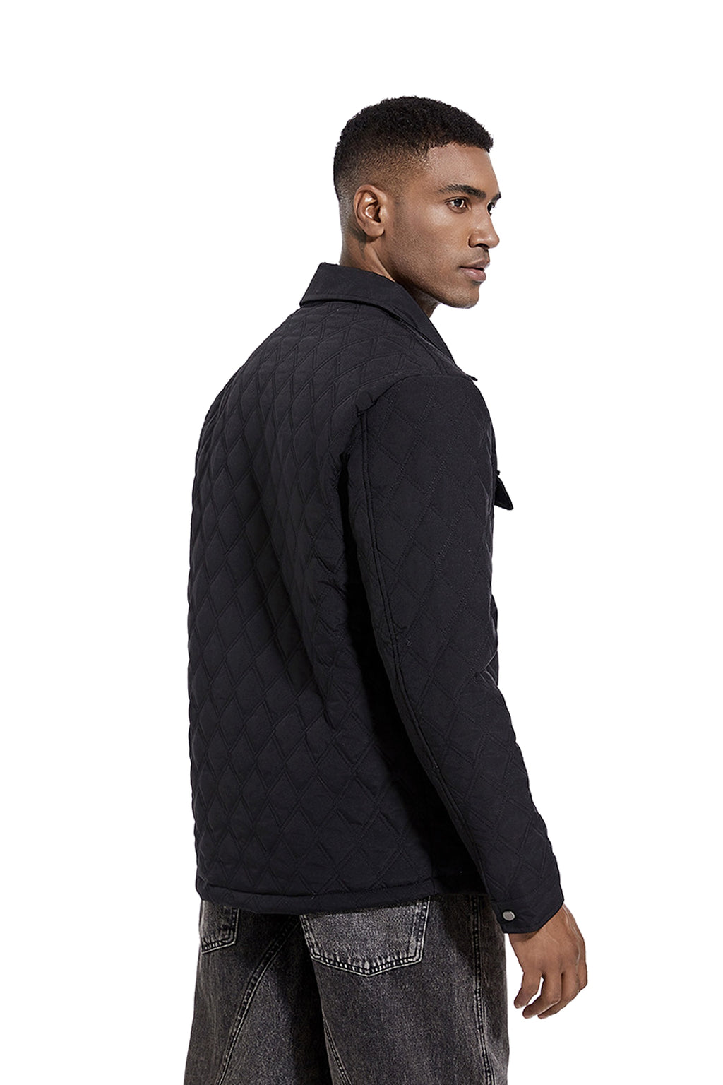 Men's Fashion Jacket Business Jacket Cotton Jacket - enhanced image 12