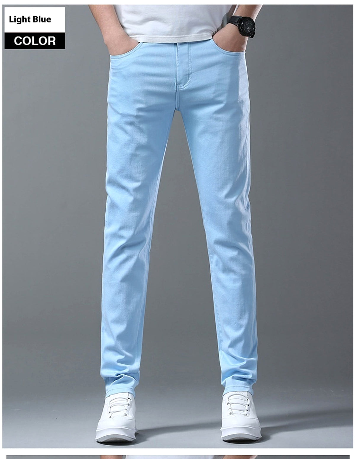Men's Korean Style Slim-fitting Ankle-tied Youth High-end Pants - enhanced image 12