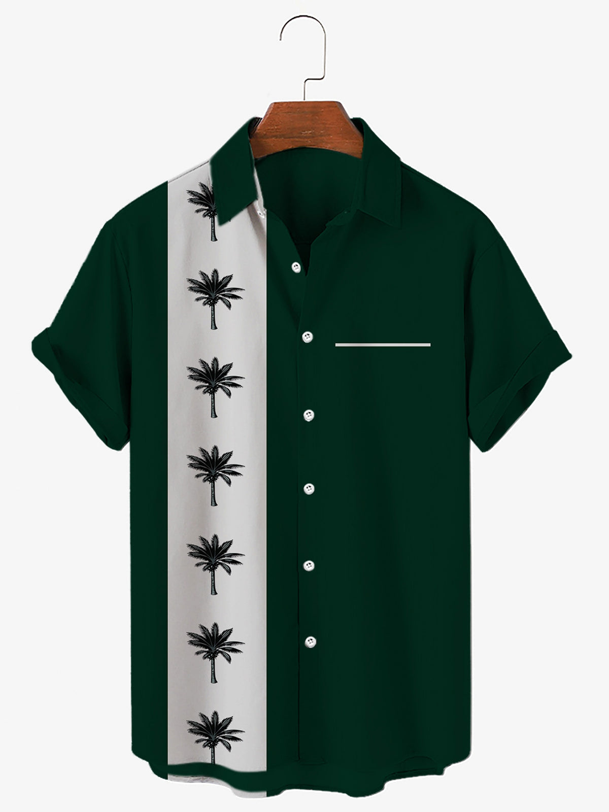 Men's Miami Vice Hawaiian DressShirt - enhanced image 12