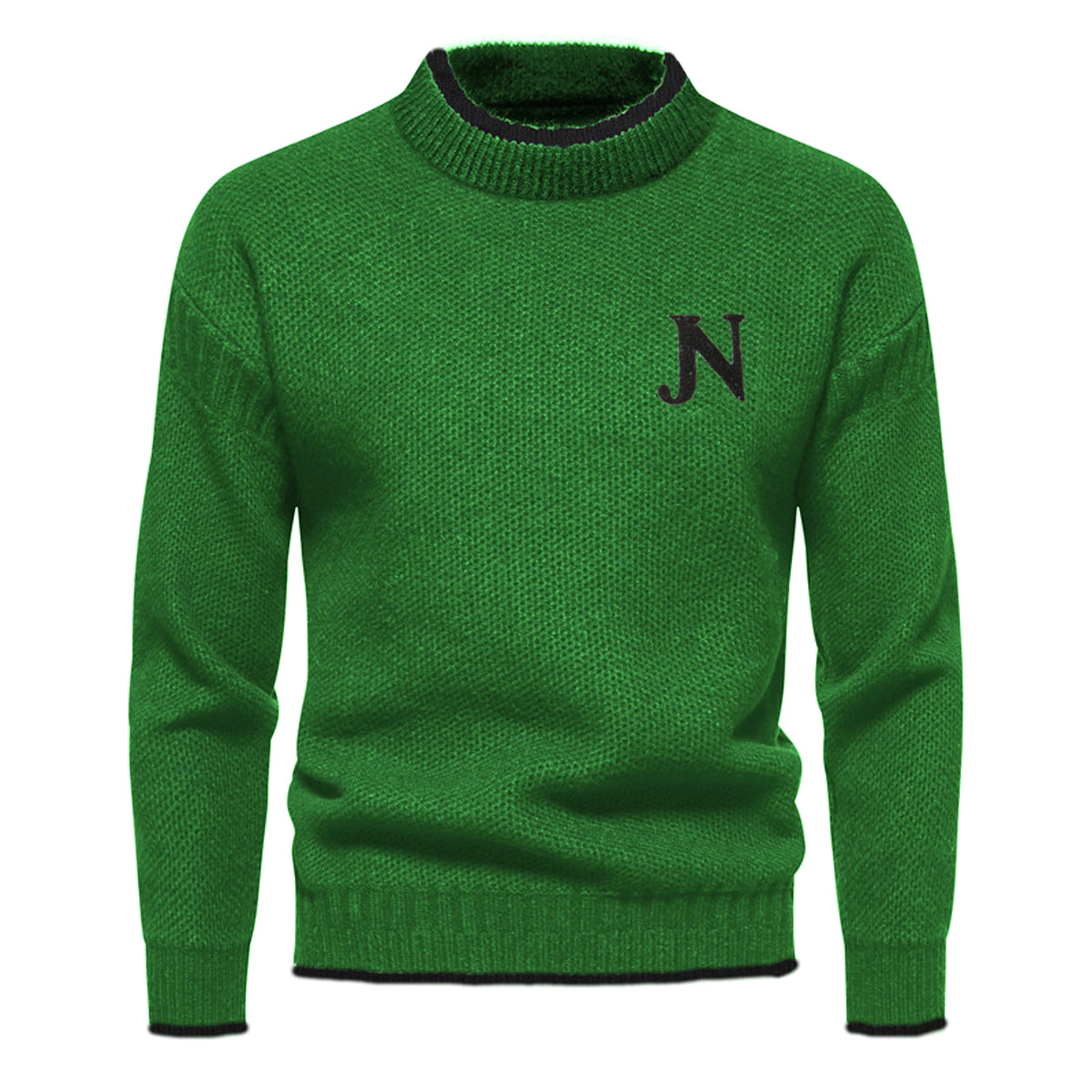 N - Profit - Trendy Leisure Warm Knitted Bottoming Youth Sweater Men - enhanced image 12