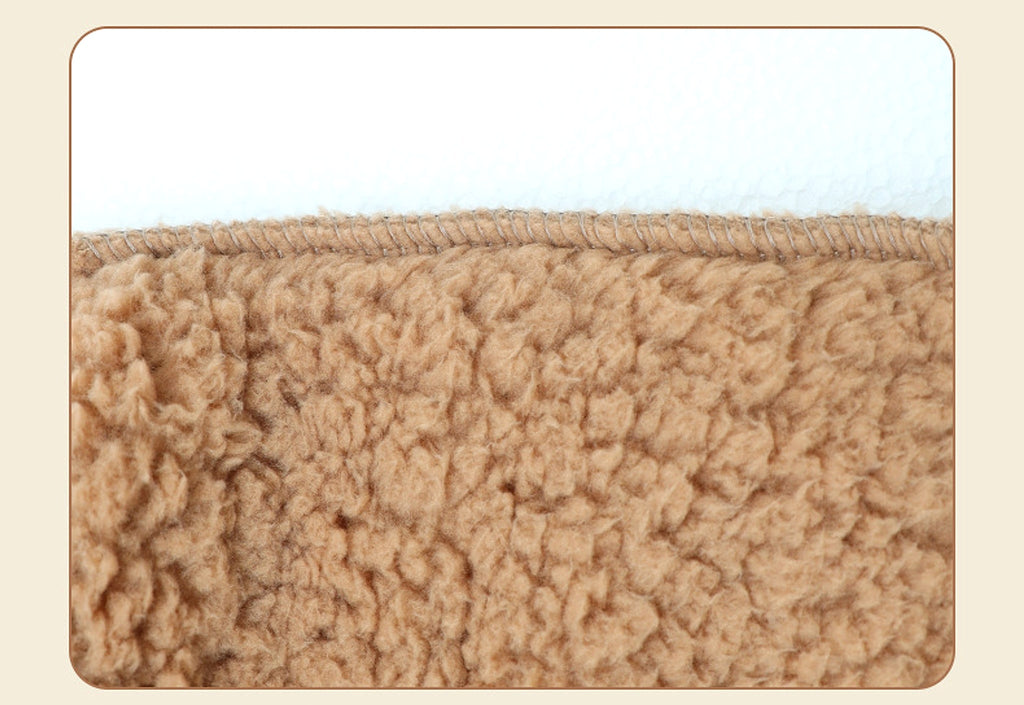 Over Knee High Fuzzy Long Socks Winter Warm Cold Leg Knee Joint Cold-proof Stockings Home Floor Sleeping Socks - enhanced image 12