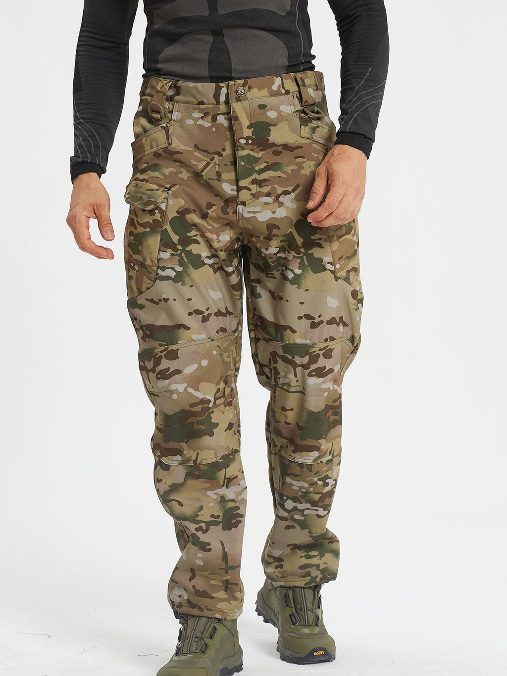 Sports Charging Soft Shell Polar Fleece Battle Climbing Pants - enhanced image 12