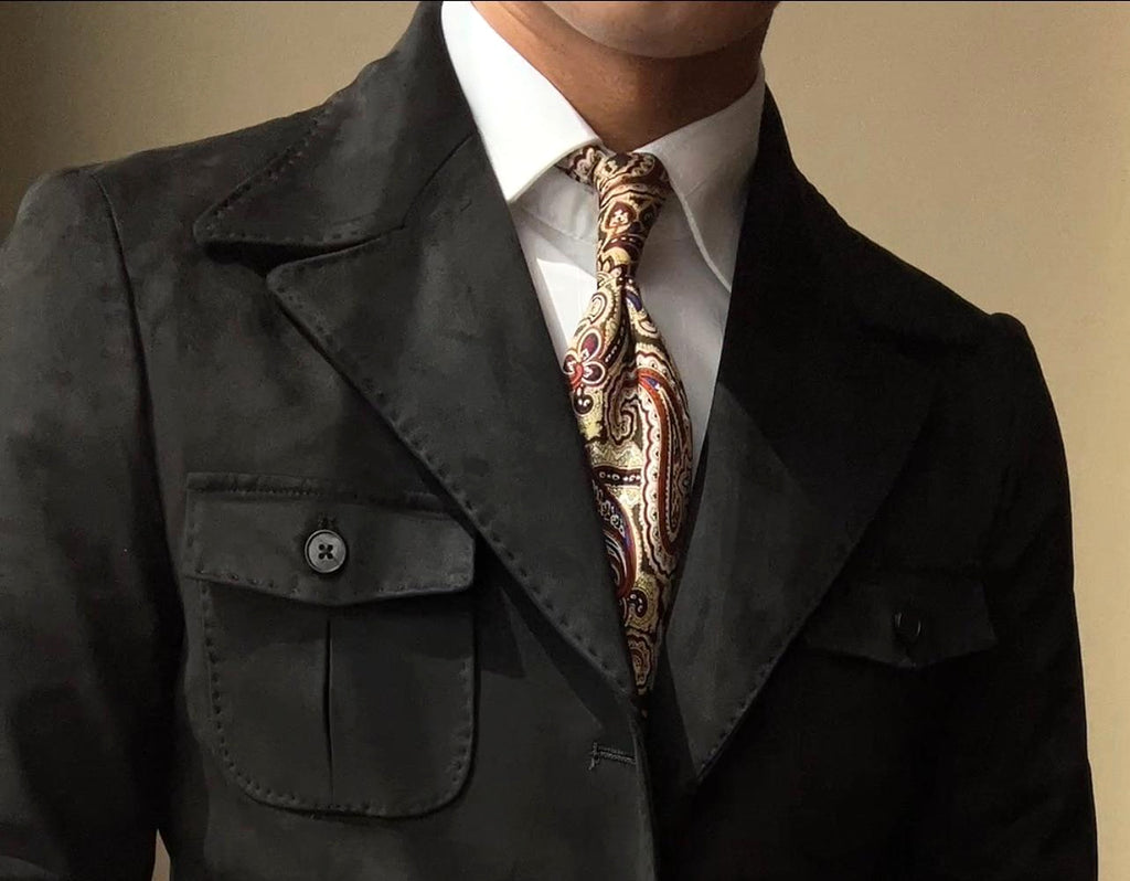 VeluttoRetro™ – Suede Velvet Classic Jacket - enhanced image 12