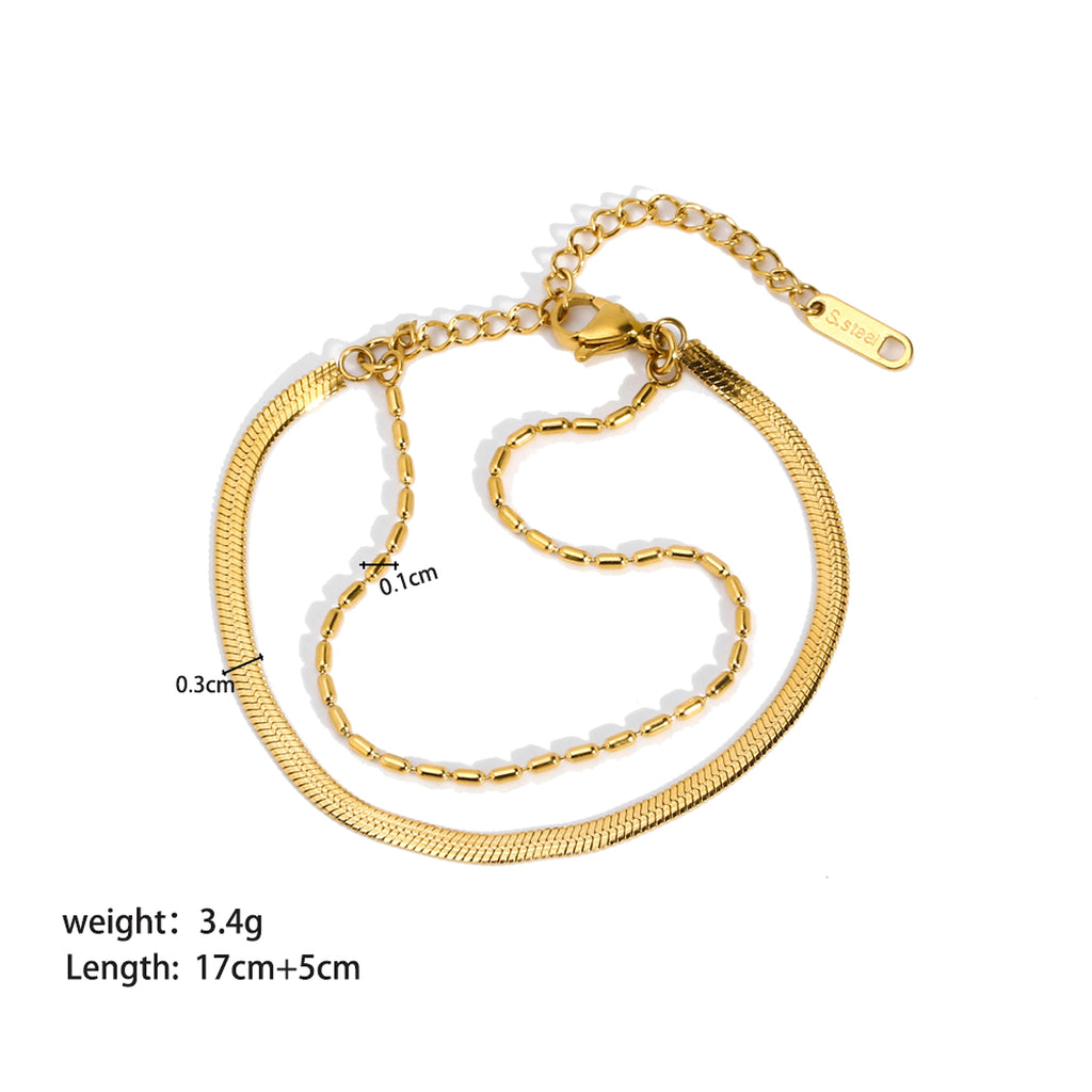 Elegant Gold-Plated Bracelet – Timeless & Stylish for Every Occasion - enhanced image 12