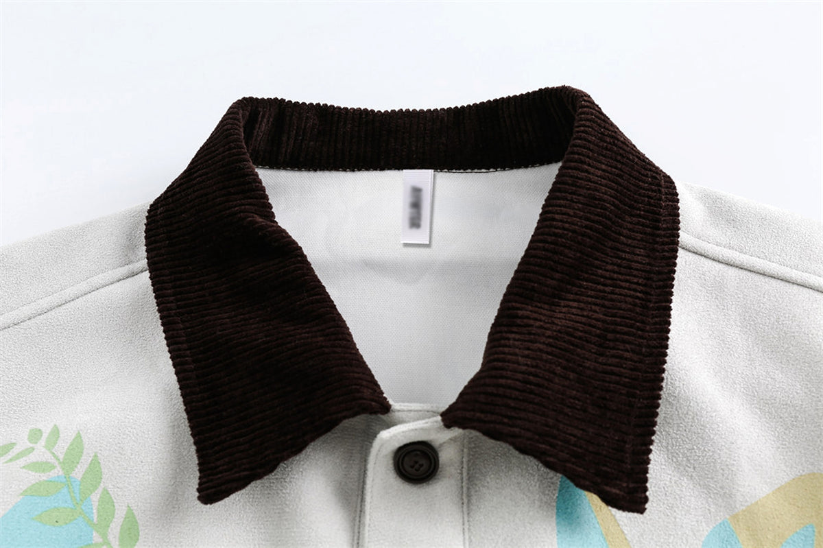 Stitching Contrast Color JacketWomen - enhanced image 12