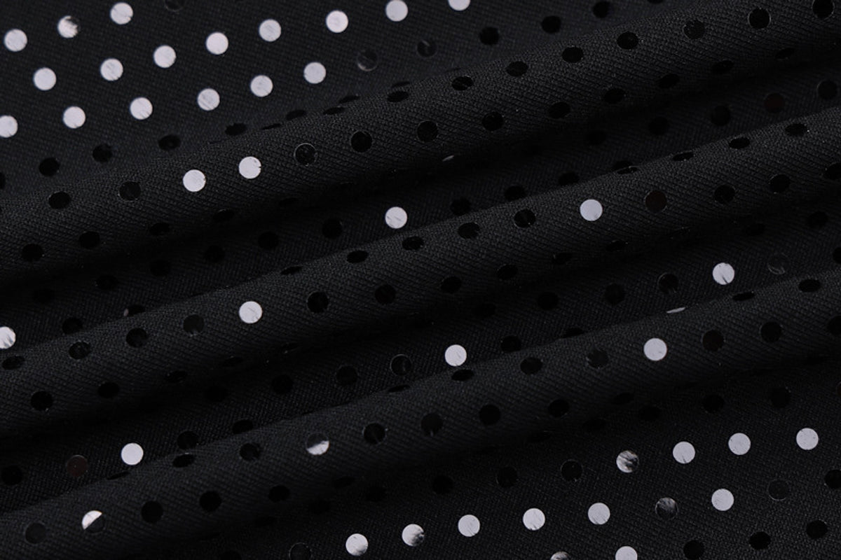 Women's Low-cut U-neck Sequin Hot Drilling Hip Spaghetti Straps Dress - enhanced image 12