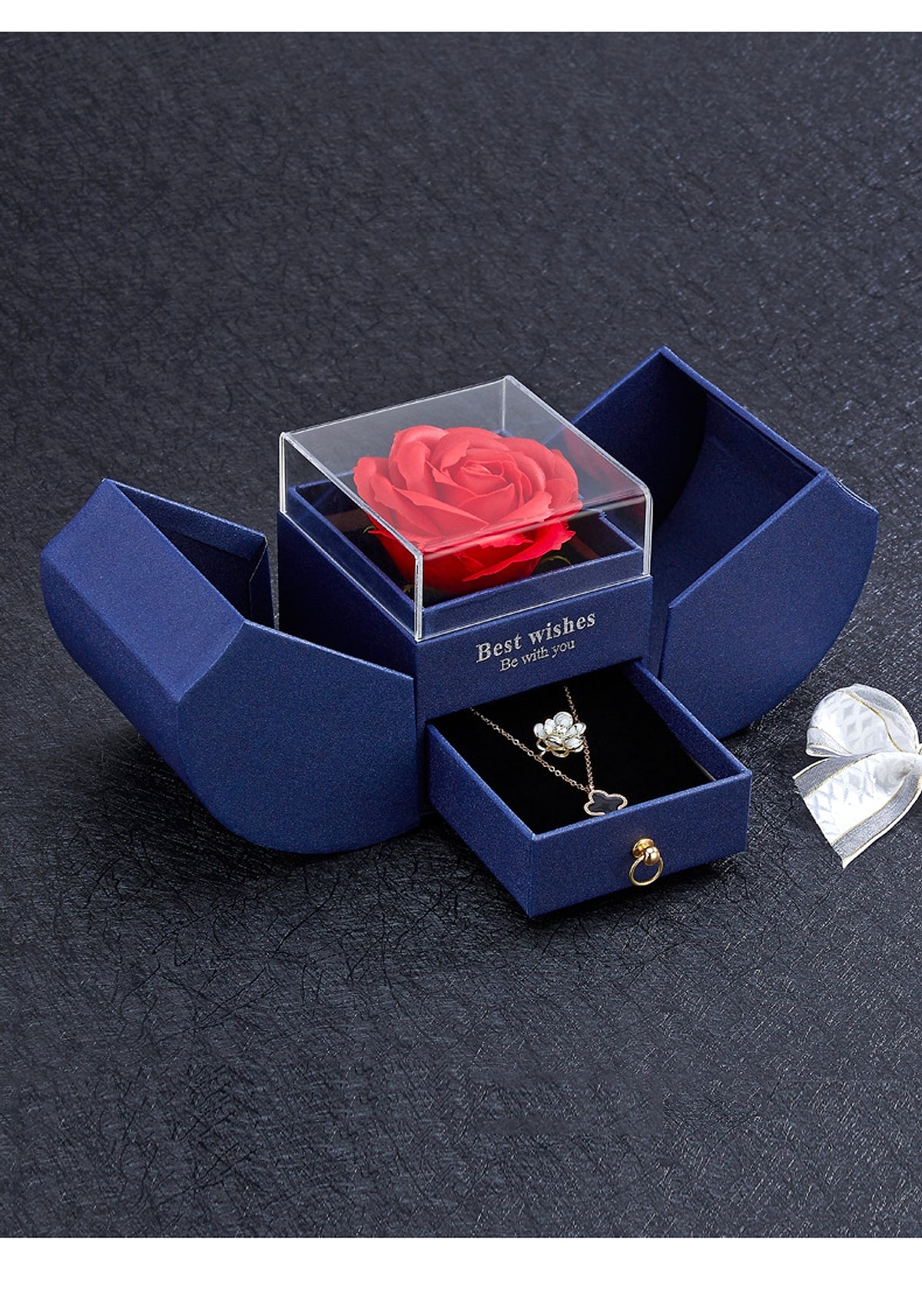 Luxury Rose Jewelry Box – The Perfect Gift Packaging - enhanced image 13