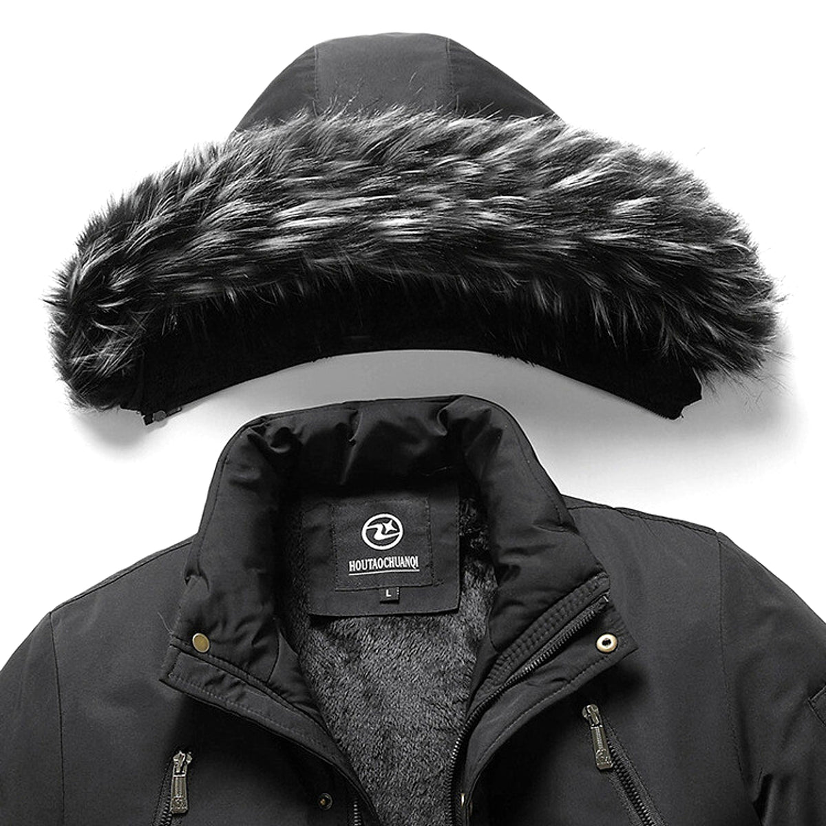 Casual Cotton-padded Jacket For Men - enhanced image 13