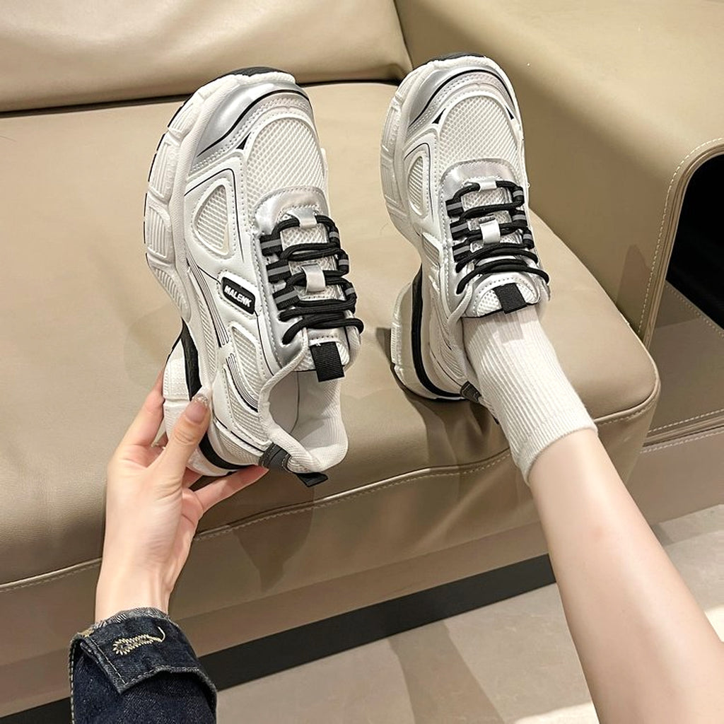 Casual Sneaker Women's All-match Mesh Surface Platform - enhanced image 13