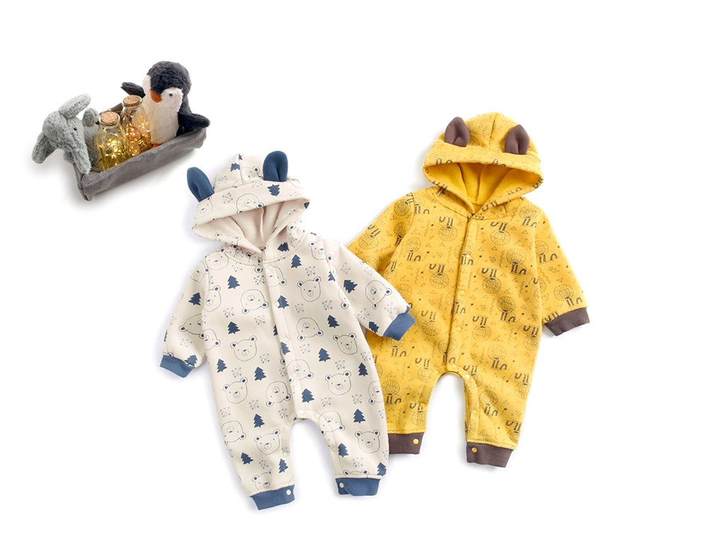 CozyCub™ – Hooded Winter Jumpsuit for Babies - enhanced image 13
