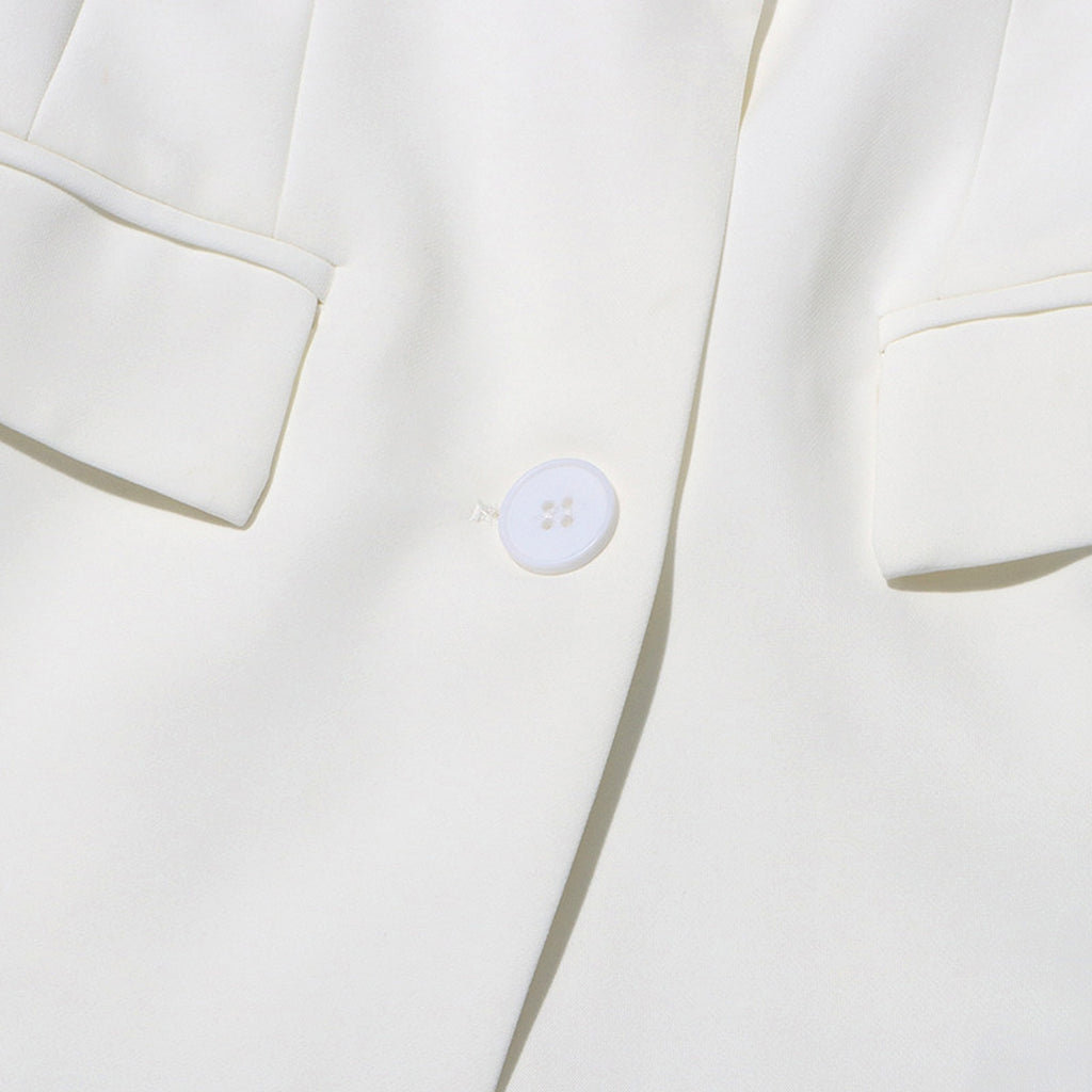 Fashion Slim Fit Patchwork Suit Jacket For Women - enhanced image 13