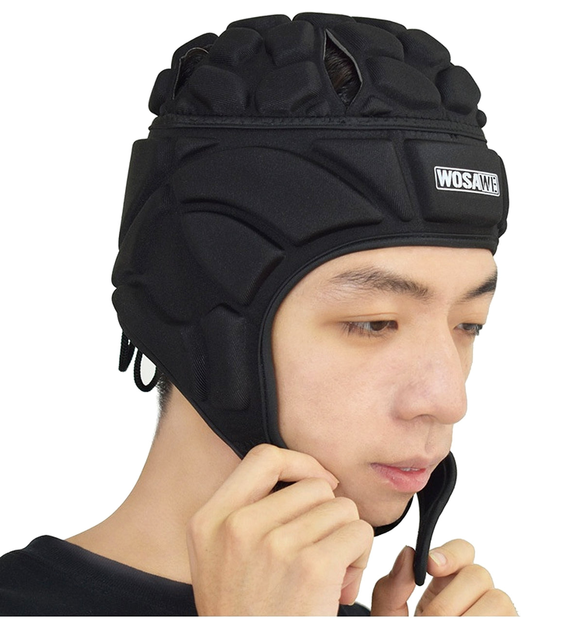 Football Goalkeeper Goalkeeper Rugby Roller Skating Snowboard Head Riding Helmet Cap - enhanced image 13