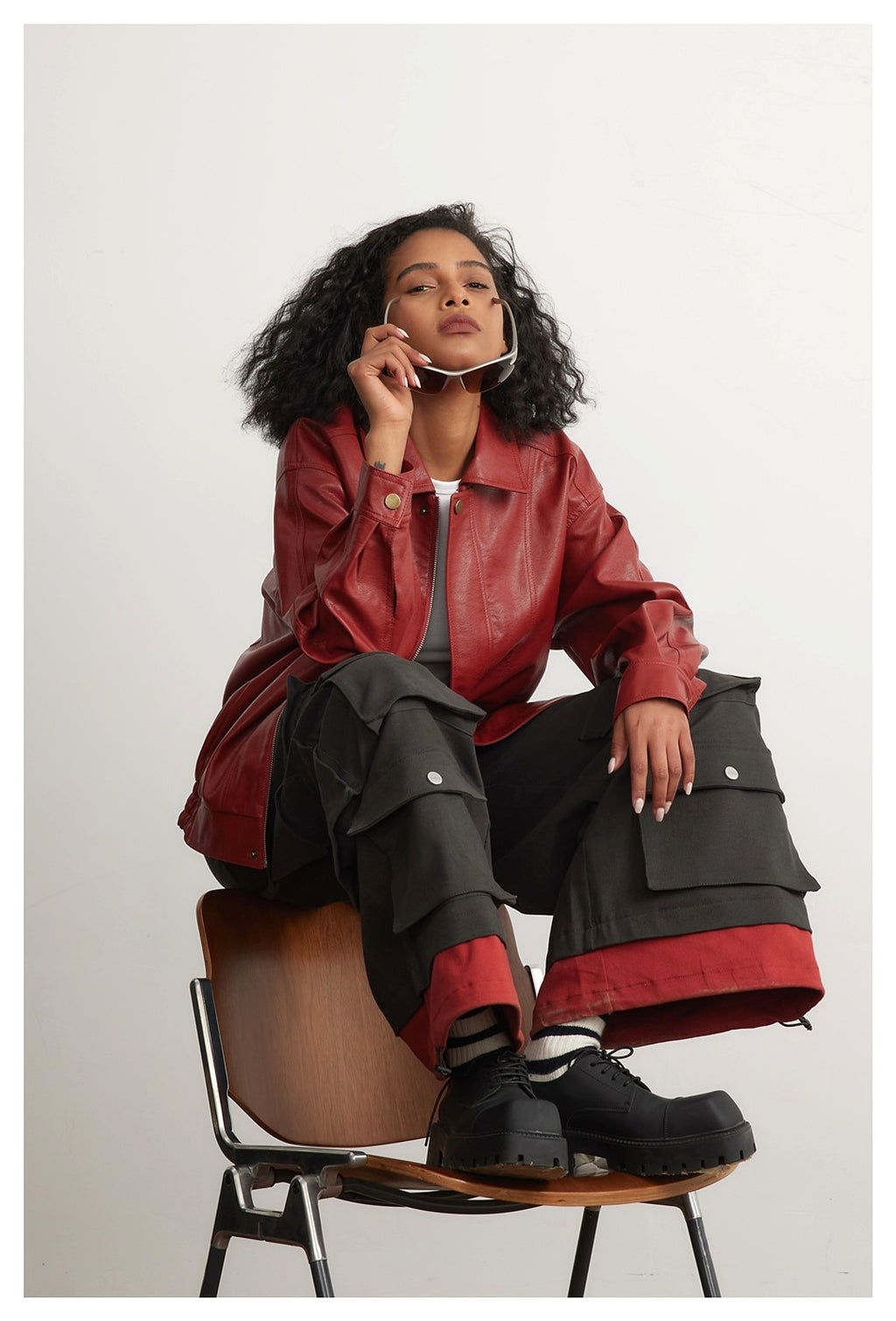 Leather Jacket Men And Women Special - enhanced image 13