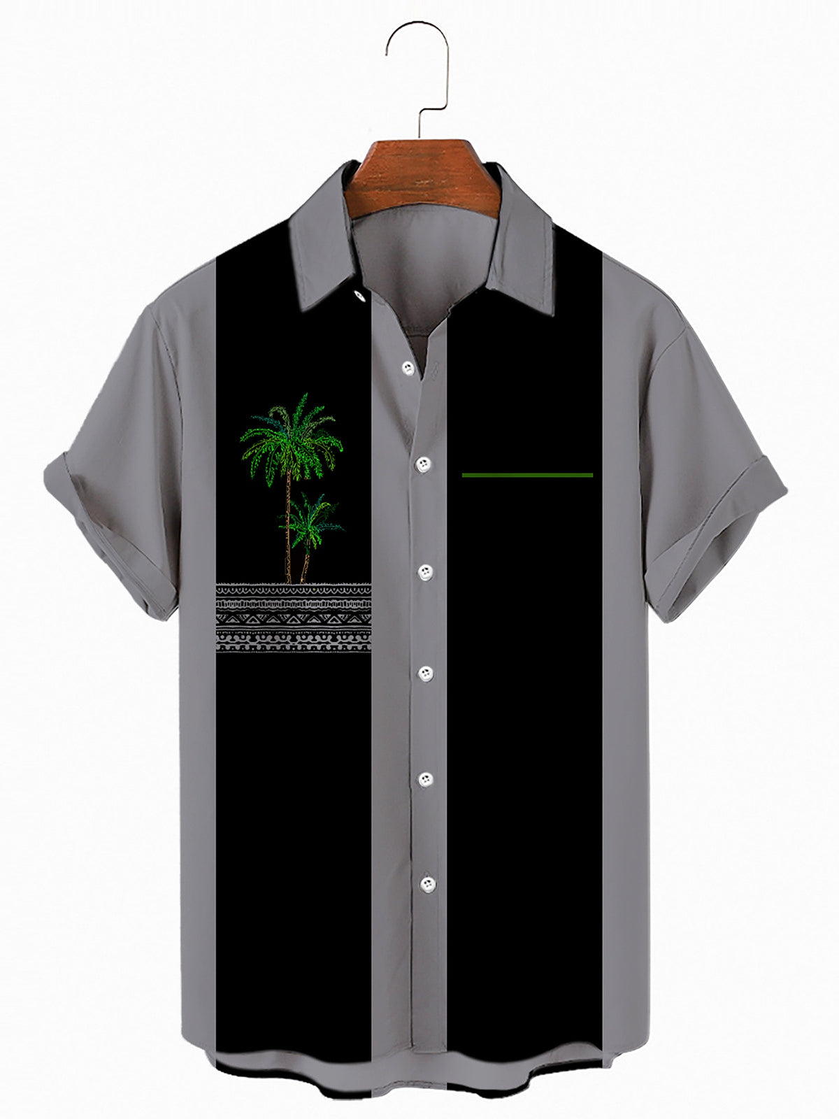 Men's Miami Vice Hawaiian DressShirt - enhanced image 13
