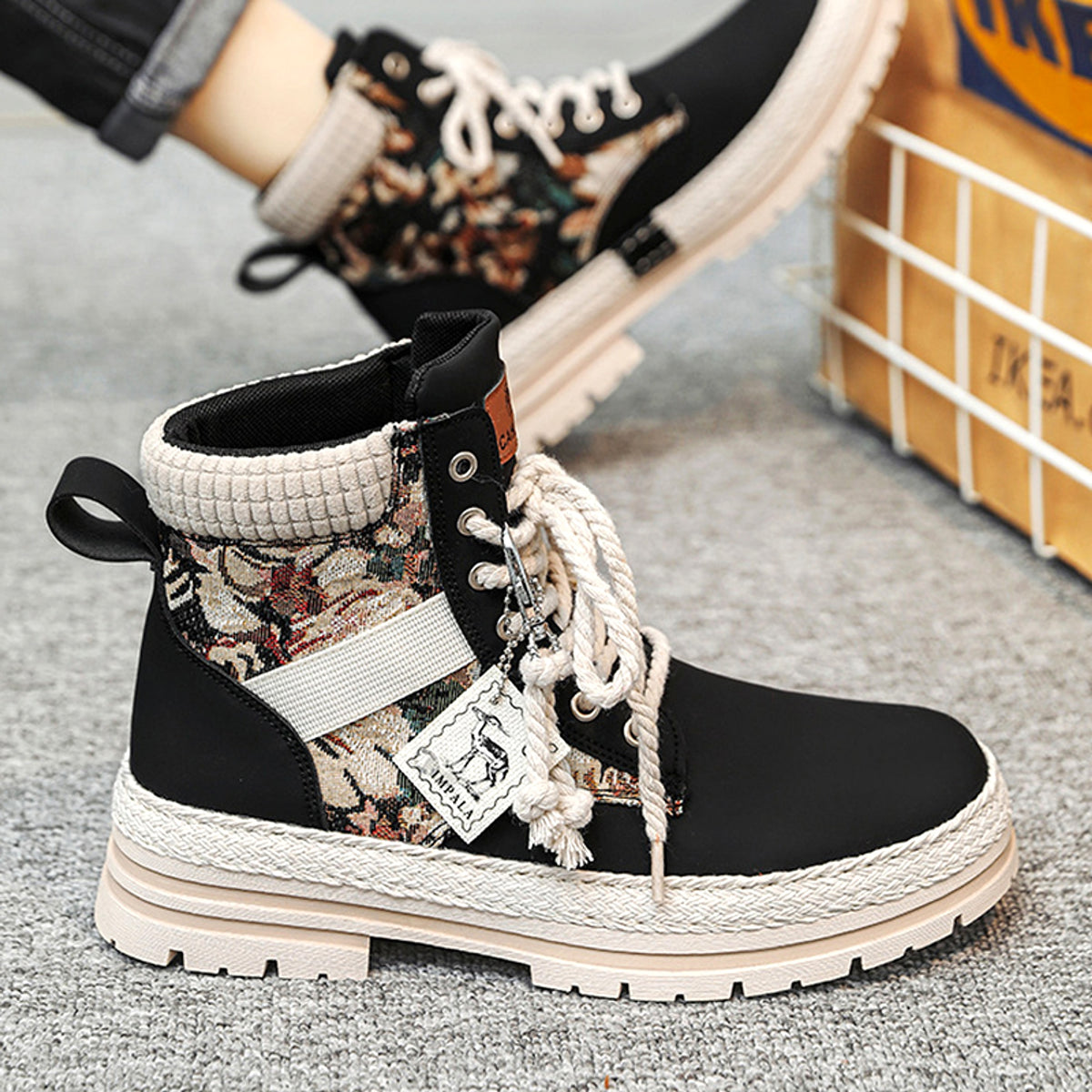Autumn And Winter High-top Designer Comfy Shoes Men - enhanced image 13