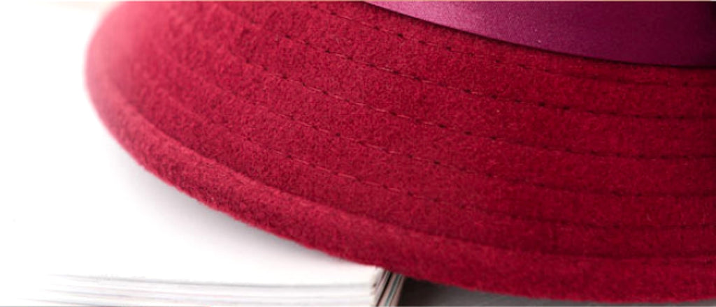 New Style Casual Ladies Big Brim Woolen Hat - enhanced image 13