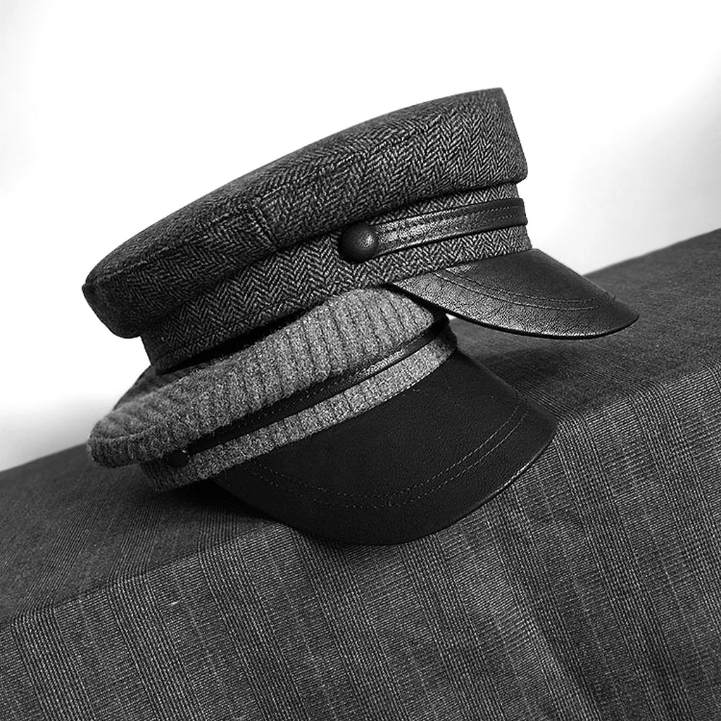 Retro Navy Style Fashion Navy Hat - enhanced image 13