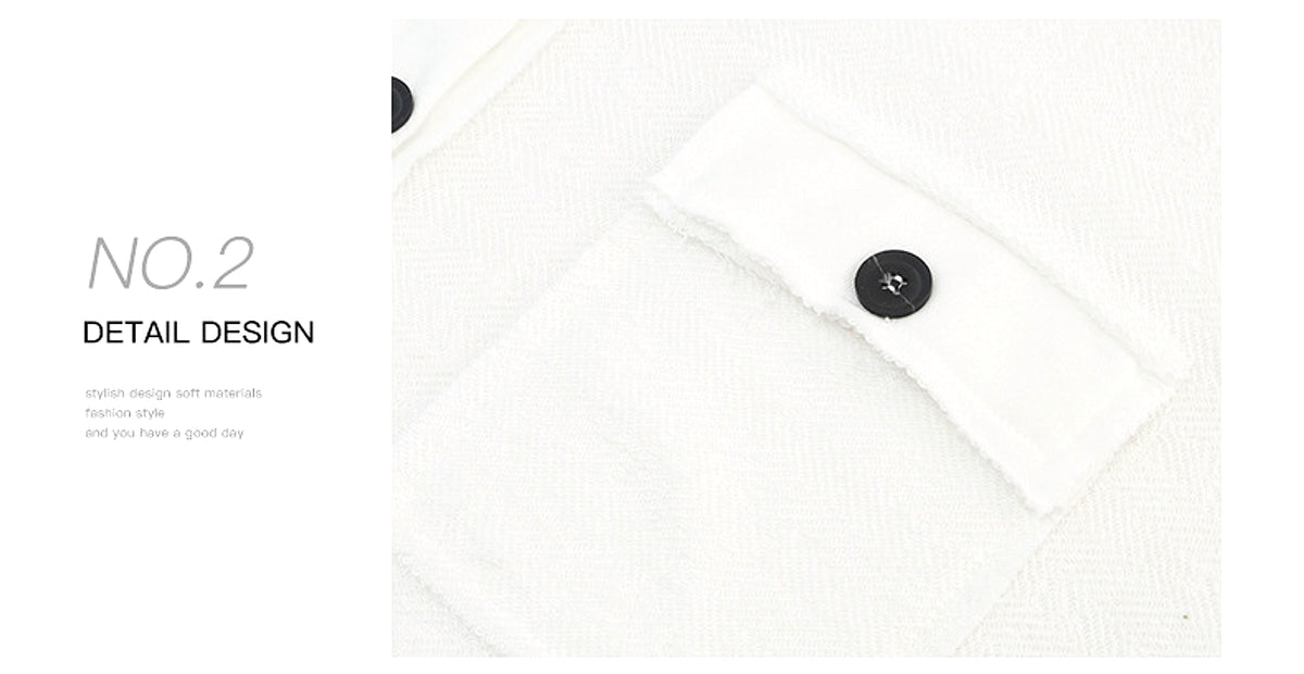 Solid Color Pullover Long Sleeve Top Women's Autumn New Button Loose Sweater Women's - enhanced image 13