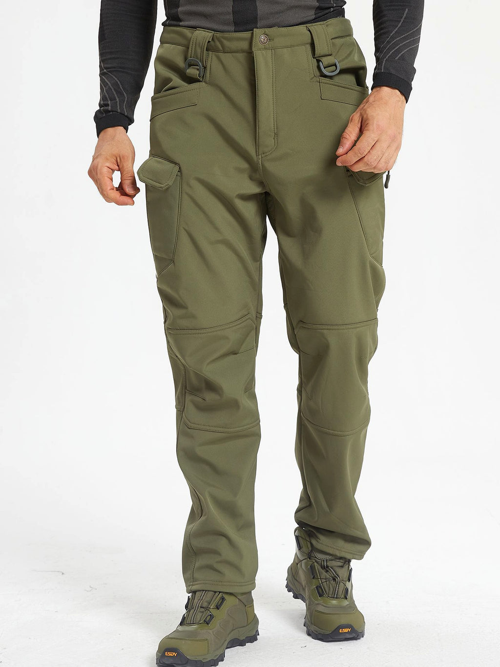 Sports Charging Soft Shell Polar Fleece Battle Climbing Pants - enhanced image 13