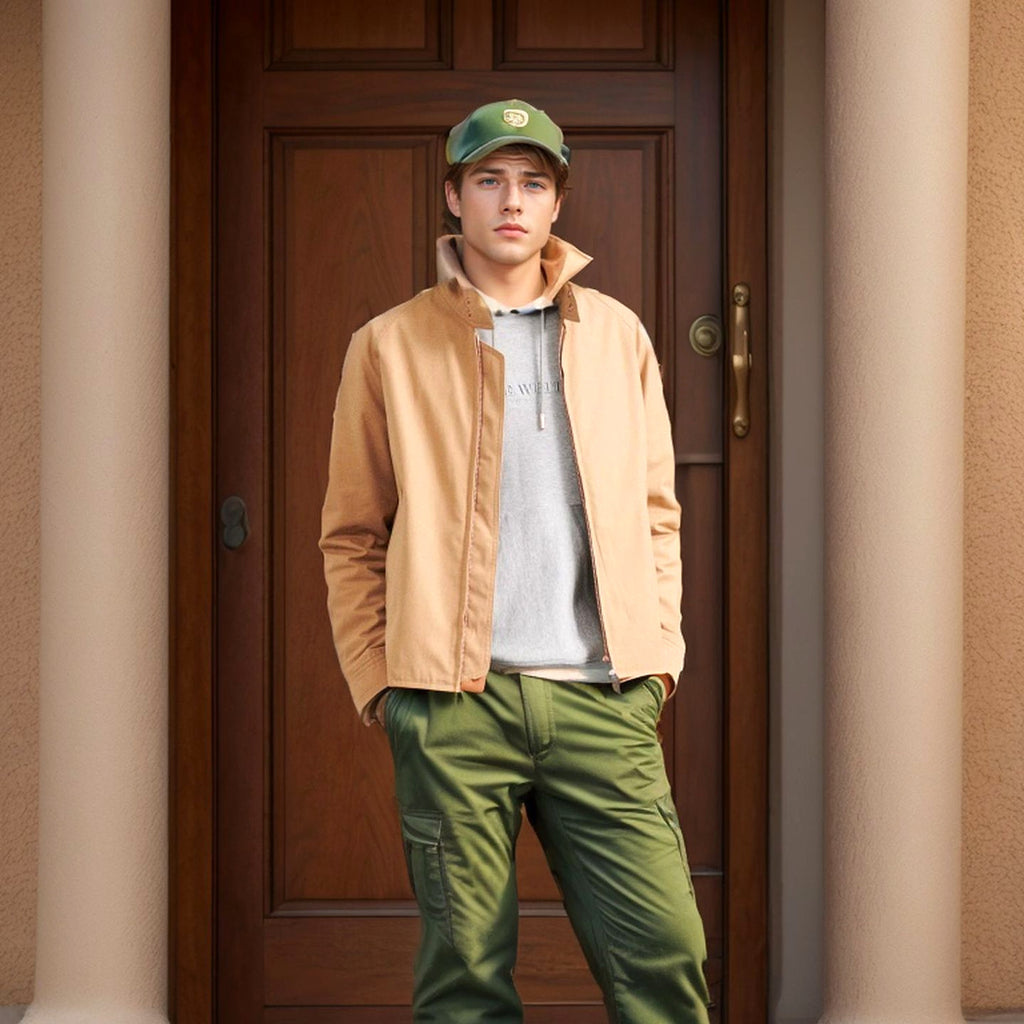 Spring And Autumn Jacket For Men - enhanced image 13