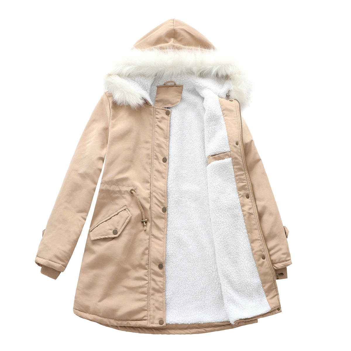 A1. Women's Coat Cotton-padded Jacket - enhanced image 13