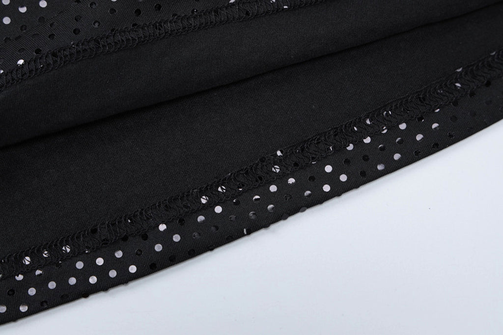 Women's Low-cut U-neck Sequin Hot Drilling Hip Spaghetti Straps Dress - enhanced image 13