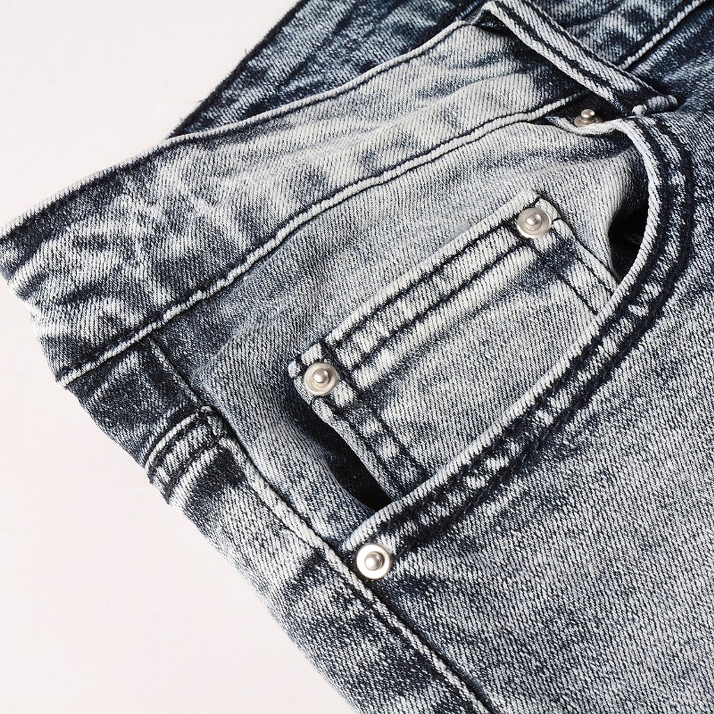 American Retro Jeans Trendy Men - enhanced image 14