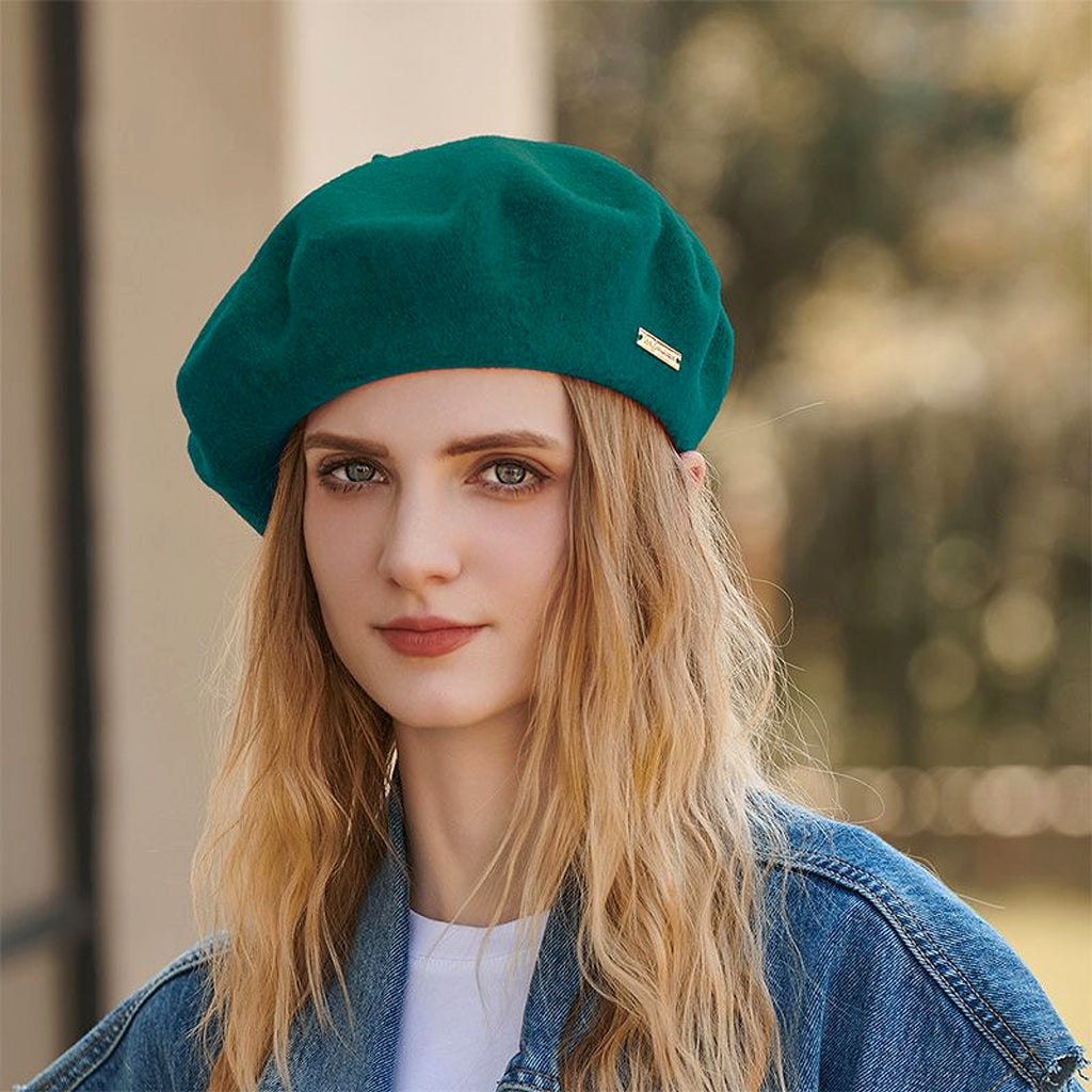 Casual Season Warm Thickened Pure Color All-matching Hat - enhanced image 14